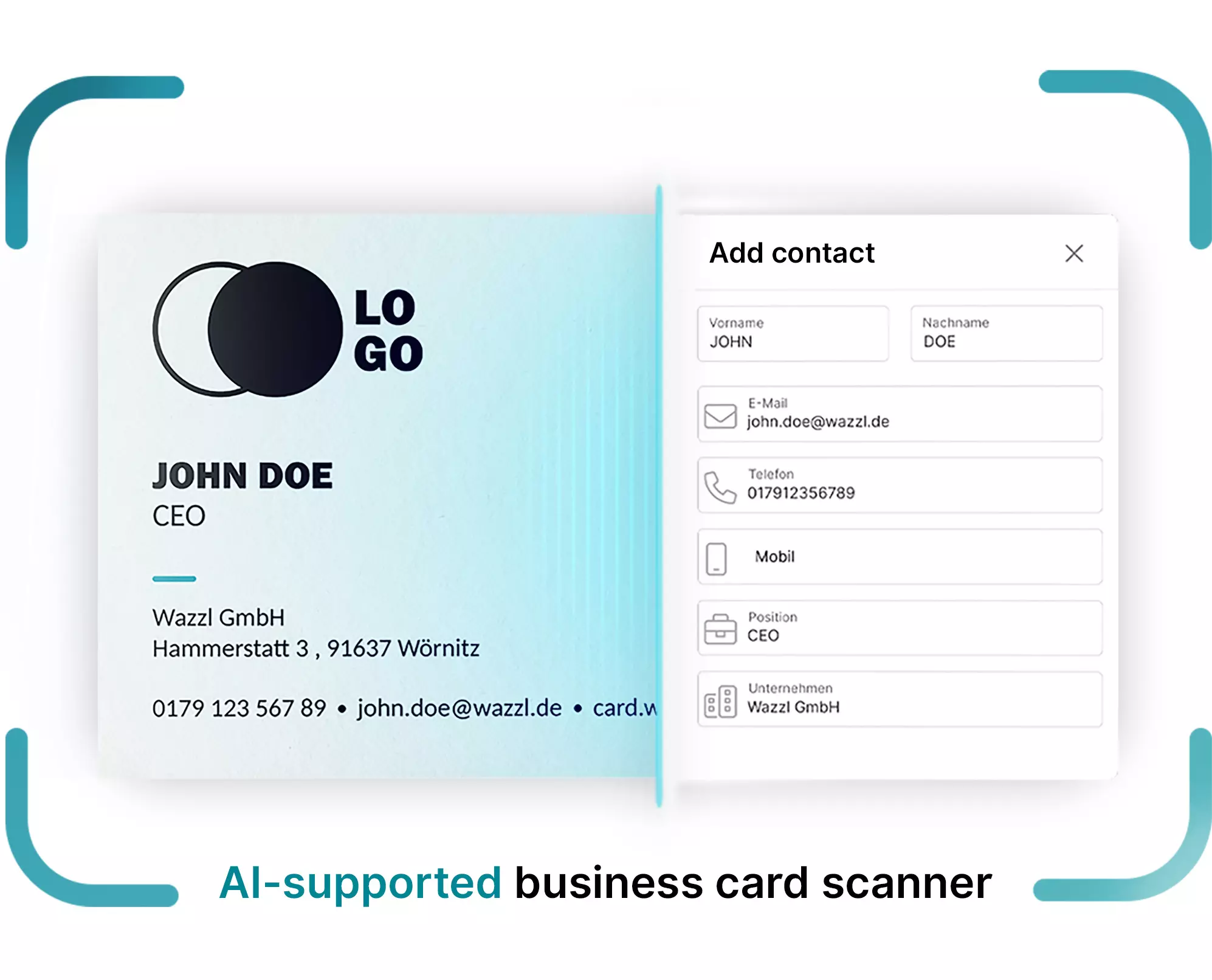 Custom phonecard - digital business card NFC
